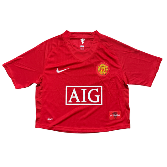 MANCHESTER 2008 RED CROPPED FIT